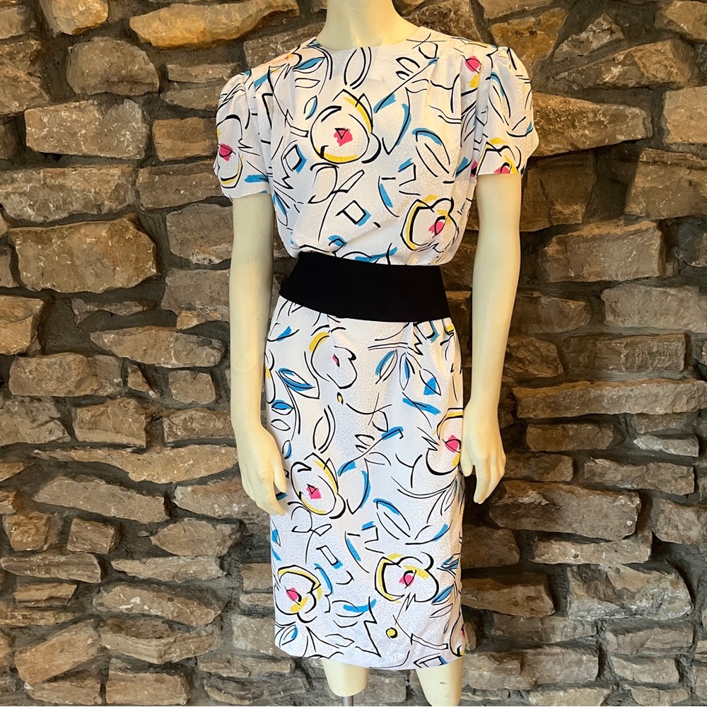 Liz Claiborne Floral Print Women's Dress Size 12